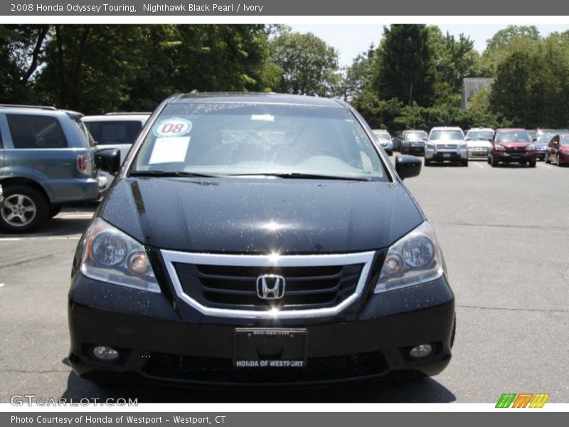 Nighthawk Black Pearl / Ivory 2008 Honda Odyssey Touring