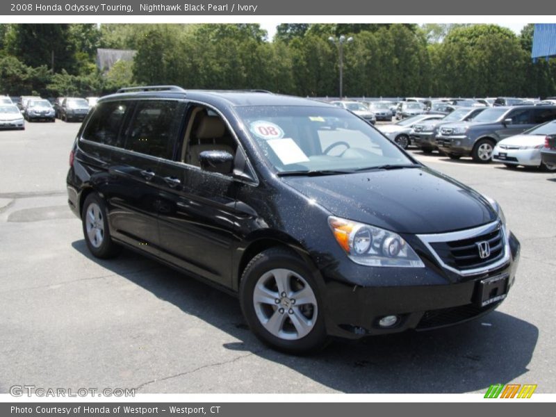Nighthawk Black Pearl / Ivory 2008 Honda Odyssey Touring