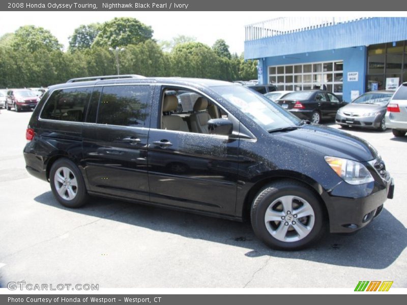 Nighthawk Black Pearl / Ivory 2008 Honda Odyssey Touring