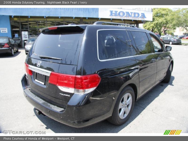Nighthawk Black Pearl / Ivory 2008 Honda Odyssey Touring