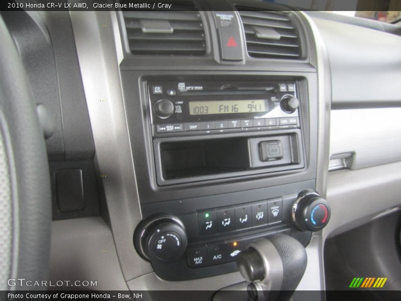 Controls of 2010 CR-V LX AWD