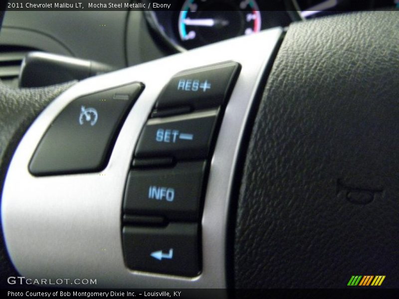 Mocha Steel Metallic / Ebony 2011 Chevrolet Malibu LT