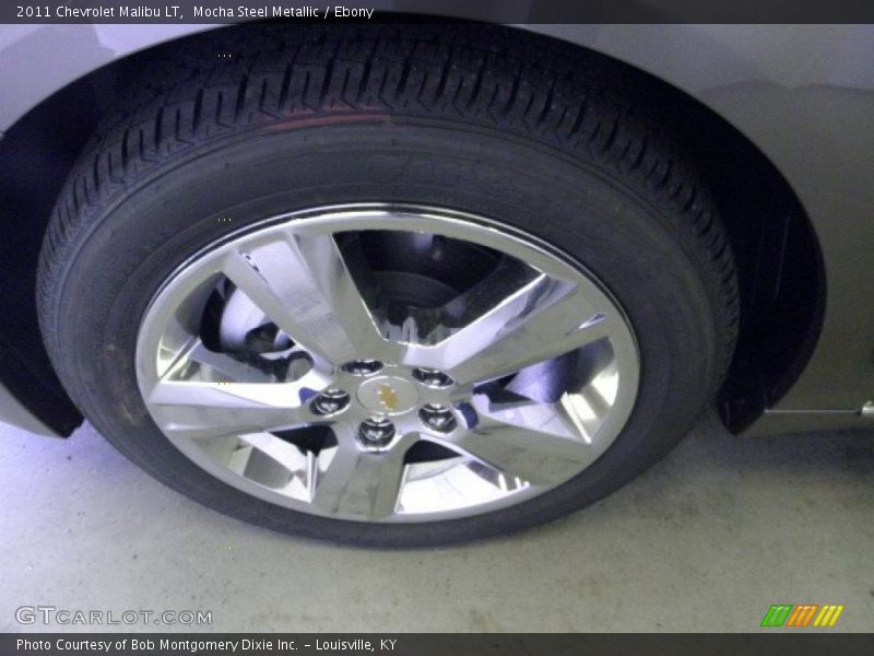 Mocha Steel Metallic / Ebony 2011 Chevrolet Malibu LT