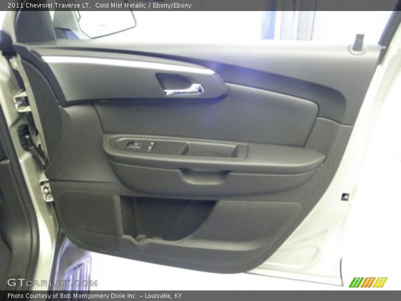 Gold Mist Metallic / Ebony/Ebony 2011 Chevrolet Traverse LT