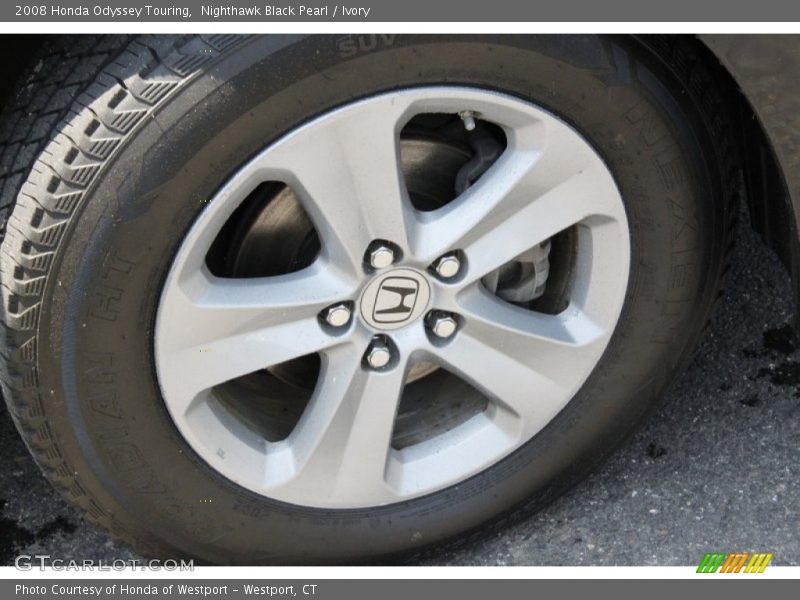 Nighthawk Black Pearl / Ivory 2008 Honda Odyssey Touring