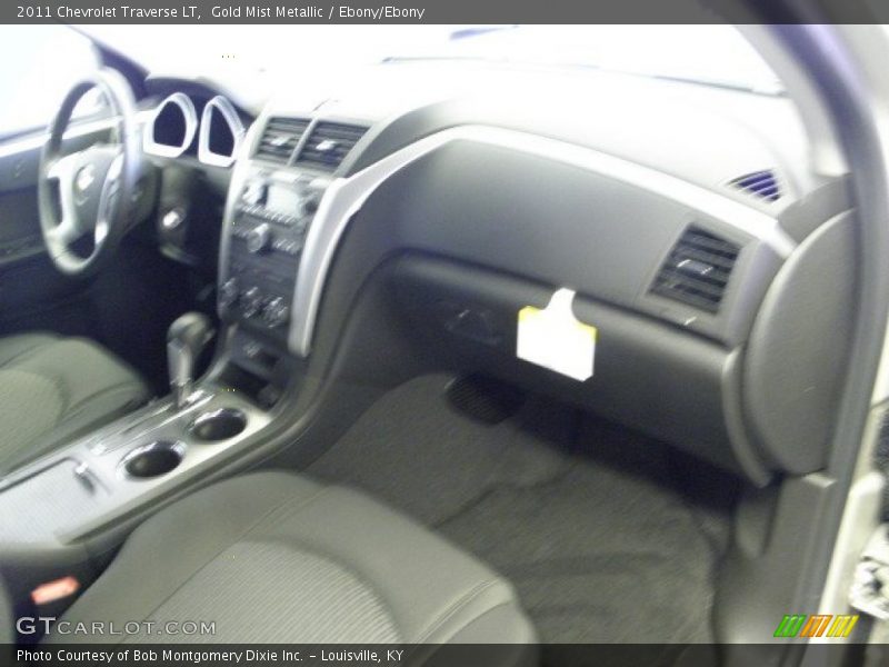 Gold Mist Metallic / Ebony/Ebony 2011 Chevrolet Traverse LT