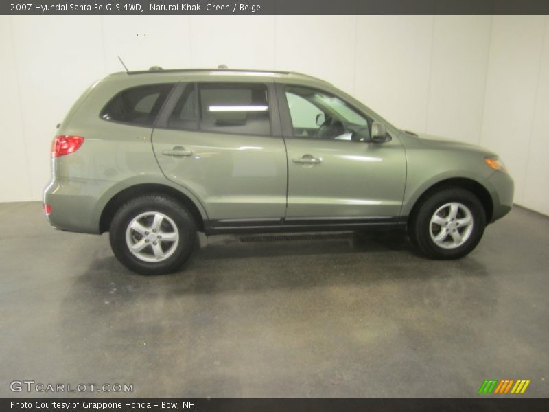 Natural Khaki Green / Beige 2007 Hyundai Santa Fe GLS 4WD