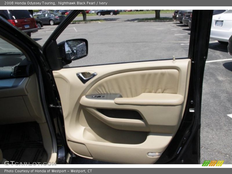 Nighthawk Black Pearl / Ivory 2008 Honda Odyssey Touring