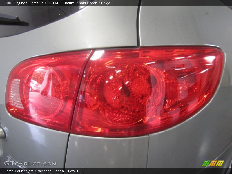 Natural Khaki Green / Beige 2007 Hyundai Santa Fe GLS 4WD