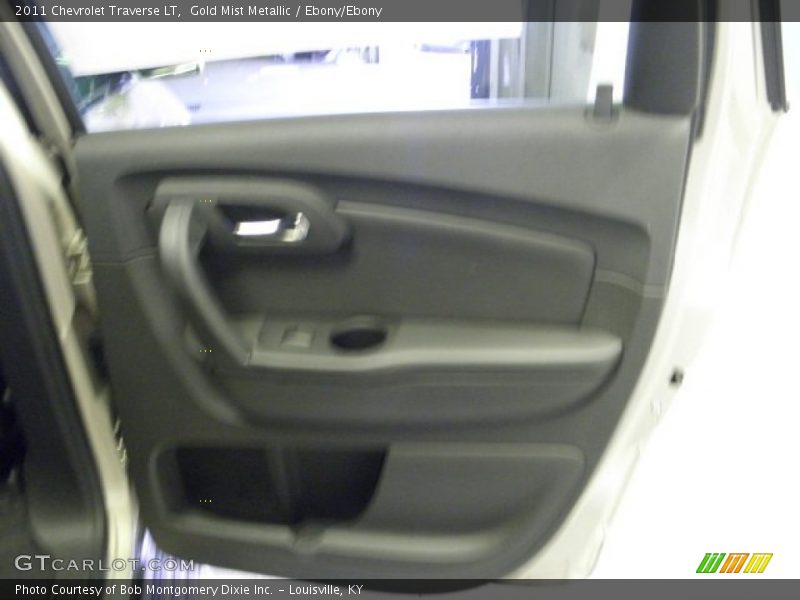 Gold Mist Metallic / Ebony/Ebony 2011 Chevrolet Traverse LT