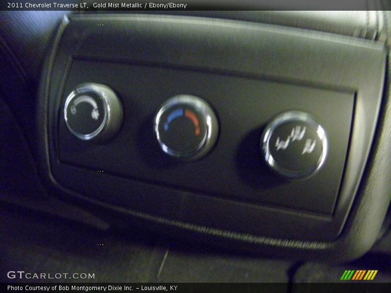 Gold Mist Metallic / Ebony/Ebony 2011 Chevrolet Traverse LT