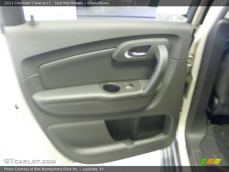 Gold Mist Metallic / Ebony/Ebony 2011 Chevrolet Traverse LT