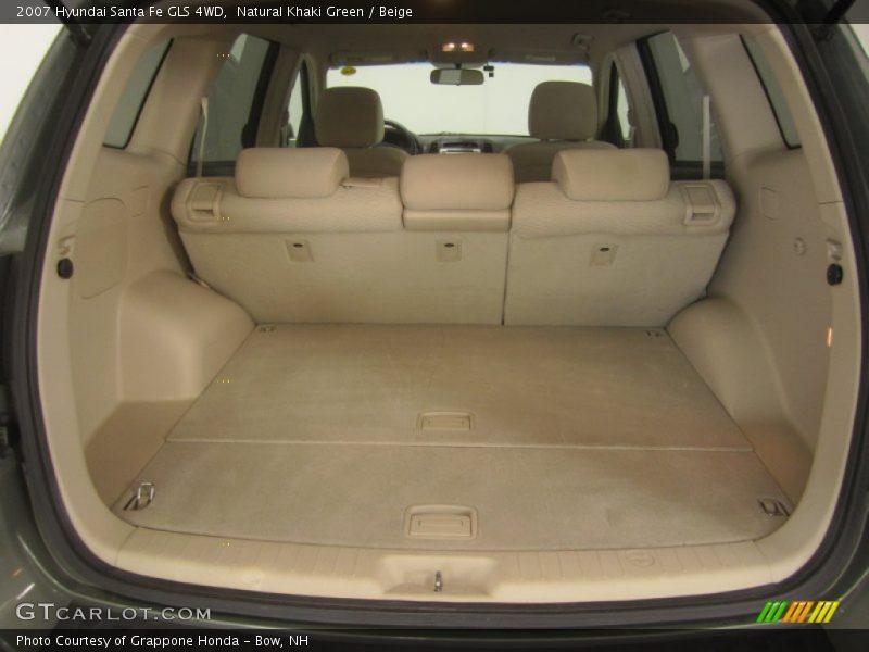 Natural Khaki Green / Beige 2007 Hyundai Santa Fe GLS 4WD