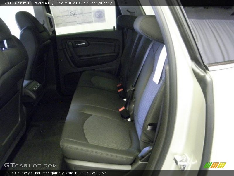 Gold Mist Metallic / Ebony/Ebony 2011 Chevrolet Traverse LT