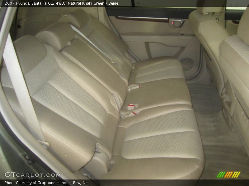 Natural Khaki Green / Beige 2007 Hyundai Santa Fe GLS 4WD