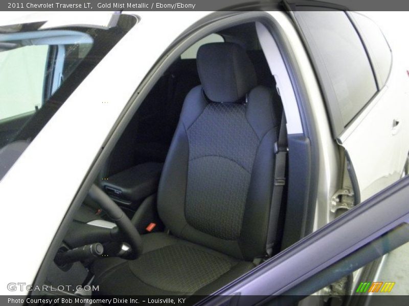 Gold Mist Metallic / Ebony/Ebony 2011 Chevrolet Traverse LT