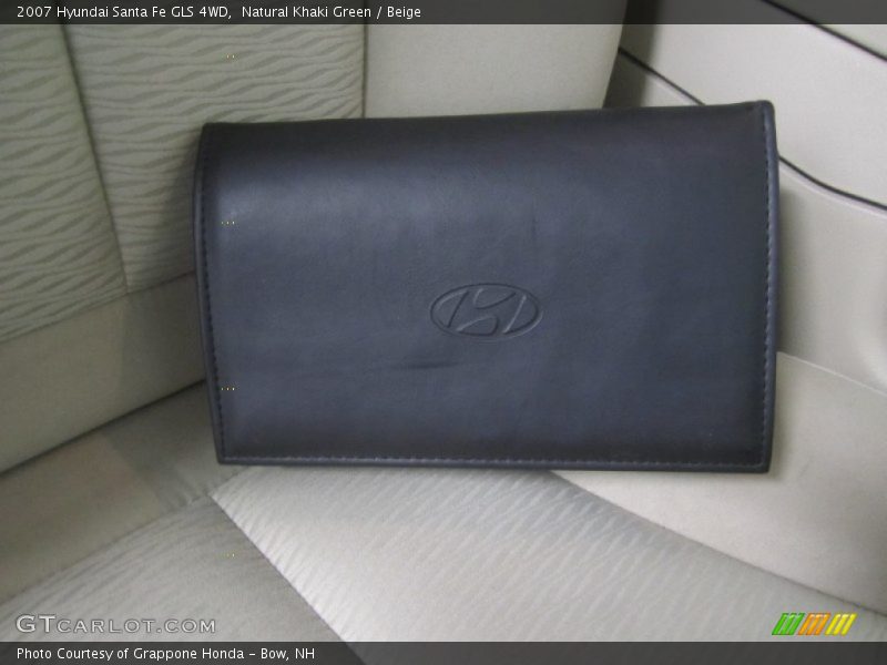 Natural Khaki Green / Beige 2007 Hyundai Santa Fe GLS 4WD