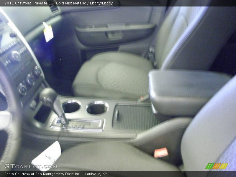Gold Mist Metallic / Ebony/Ebony 2011 Chevrolet Traverse LT
