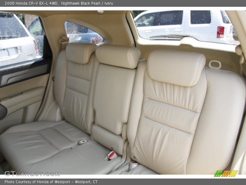 Nighthawk Black Pearl / Ivory 2008 Honda CR-V EX-L 4WD