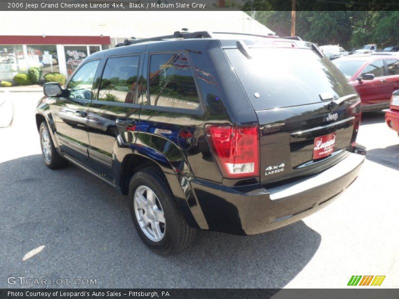 Black / Medium Slate Gray 2006 Jeep Grand Cherokee Laredo 4x4