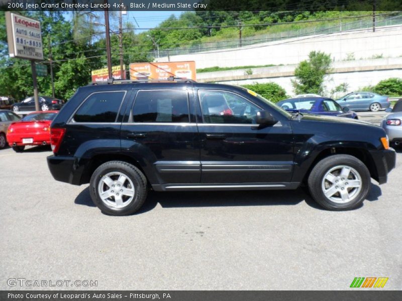Black / Medium Slate Gray 2006 Jeep Grand Cherokee Laredo 4x4