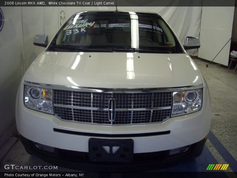White Chocolate Tri Coat / Light Camel 2008 Lincoln MKX AWD