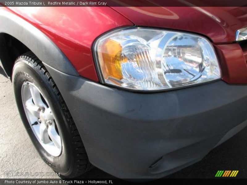 Redfire Metallic / Dark Flint Gray 2005 Mazda Tribute i