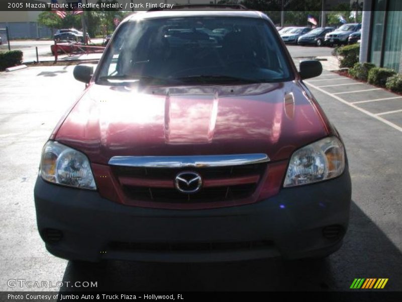 Redfire Metallic / Dark Flint Gray 2005 Mazda Tribute i