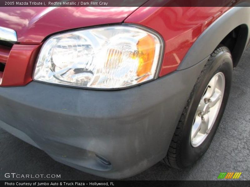 Redfire Metallic / Dark Flint Gray 2005 Mazda Tribute i