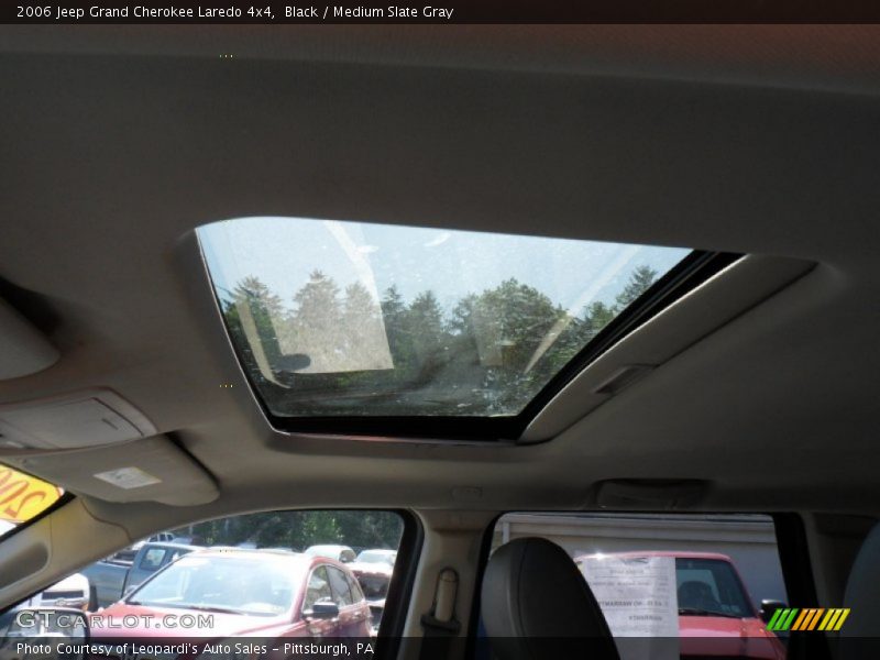 Black / Medium Slate Gray 2006 Jeep Grand Cherokee Laredo 4x4