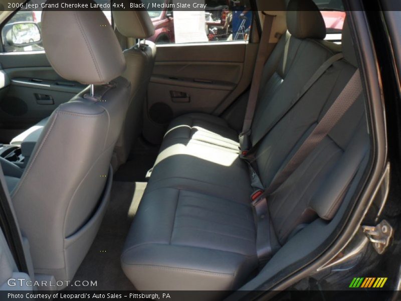 Black / Medium Slate Gray 2006 Jeep Grand Cherokee Laredo 4x4