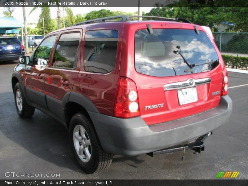 Redfire Metallic / Dark Flint Gray 2005 Mazda Tribute i
