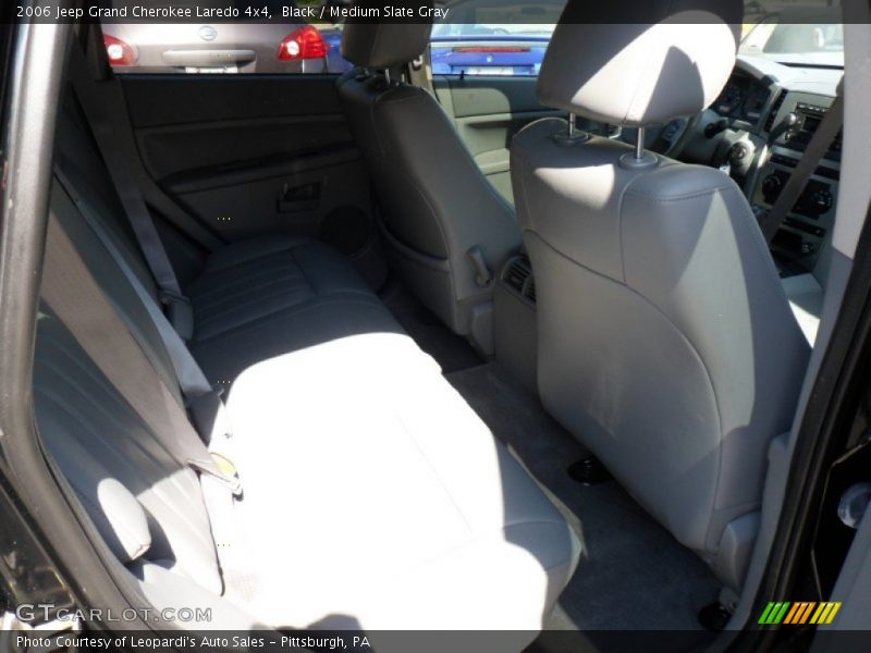 Black / Medium Slate Gray 2006 Jeep Grand Cherokee Laredo 4x4