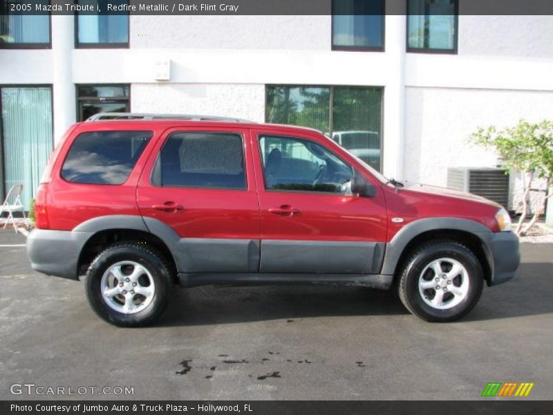 Redfire Metallic / Dark Flint Gray 2005 Mazda Tribute i