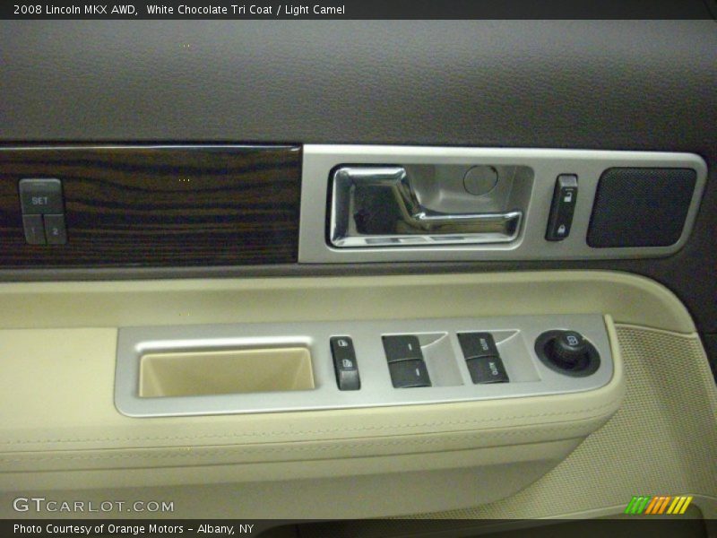 White Chocolate Tri Coat / Light Camel 2008 Lincoln MKX AWD