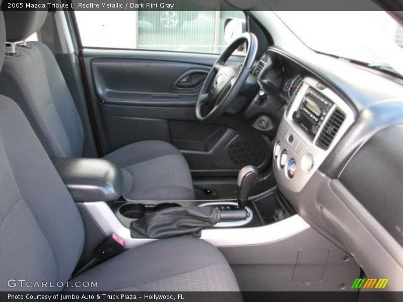 Redfire Metallic / Dark Flint Gray 2005 Mazda Tribute i