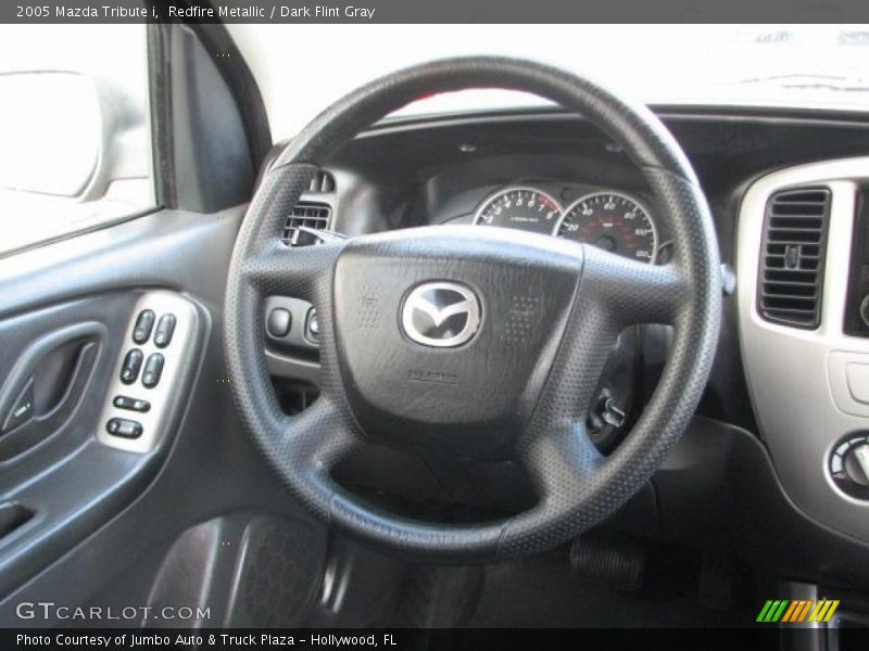 Redfire Metallic / Dark Flint Gray 2005 Mazda Tribute i