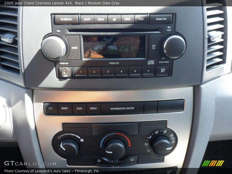 Black / Medium Slate Gray 2006 Jeep Grand Cherokee Laredo 4x4