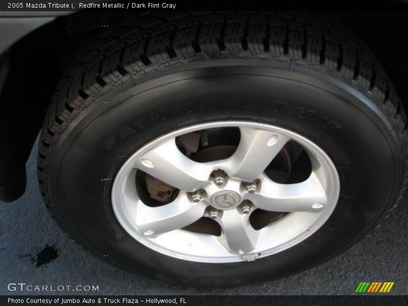 Redfire Metallic / Dark Flint Gray 2005 Mazda Tribute i