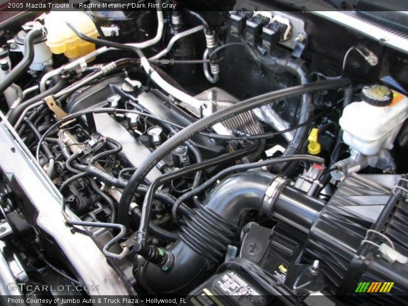 Redfire Metallic / Dark Flint Gray 2005 Mazda Tribute i
