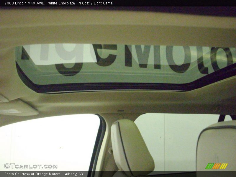 White Chocolate Tri Coat / Light Camel 2008 Lincoln MKX AWD