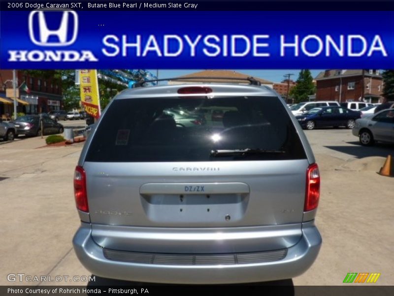Butane Blue Pearl / Medium Slate Gray 2006 Dodge Caravan SXT