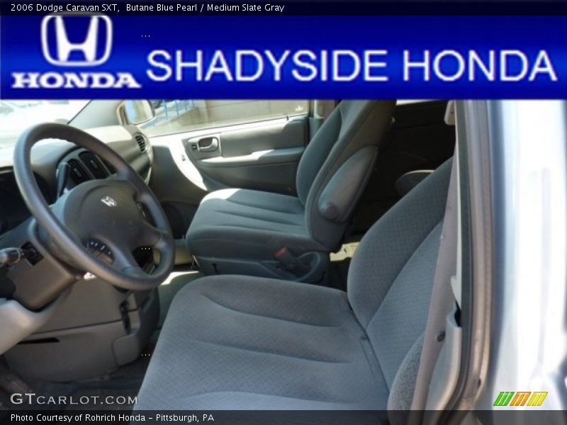 Butane Blue Pearl / Medium Slate Gray 2006 Dodge Caravan SXT