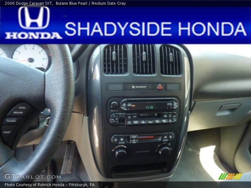 Butane Blue Pearl / Medium Slate Gray 2006 Dodge Caravan SXT