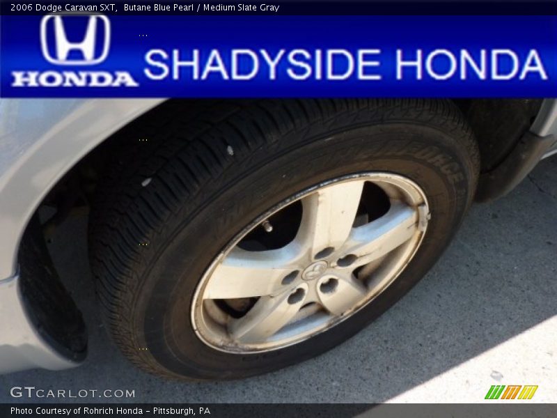 Butane Blue Pearl / Medium Slate Gray 2006 Dodge Caravan SXT