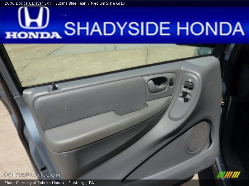 Butane Blue Pearl / Medium Slate Gray 2006 Dodge Caravan SXT