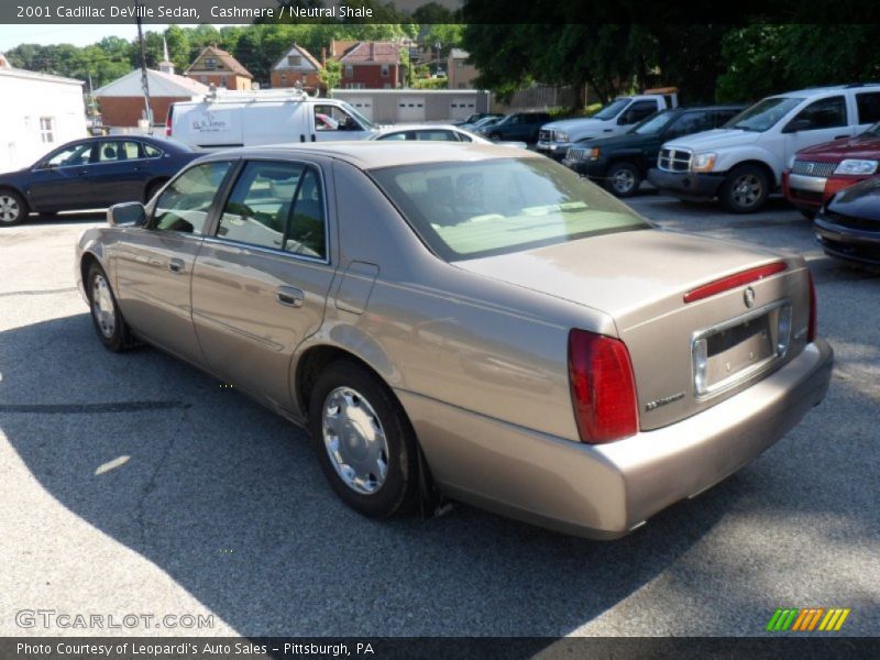 Cashmere / Neutral Shale 2001 Cadillac DeVille Sedan