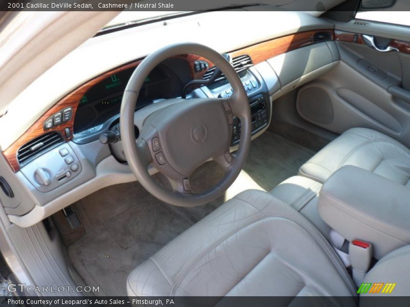 Cashmere / Neutral Shale 2001 Cadillac DeVille Sedan