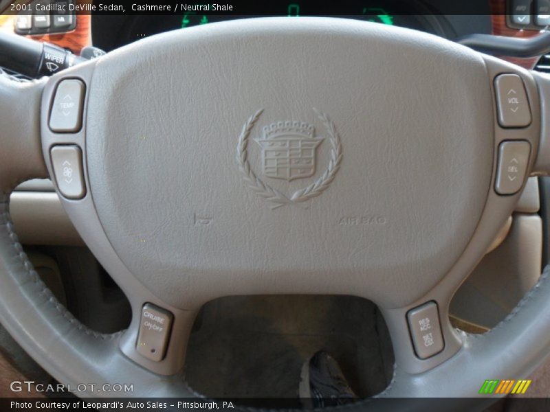 Cashmere / Neutral Shale 2001 Cadillac DeVille Sedan