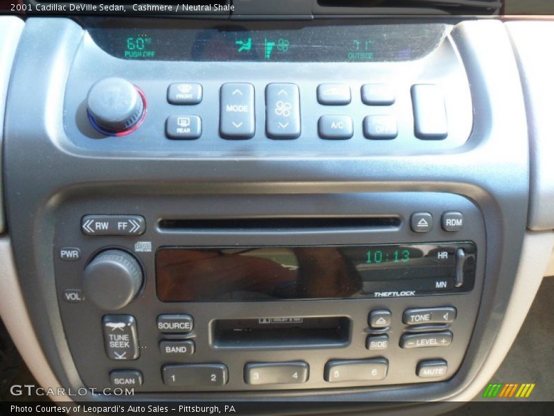 Cashmere / Neutral Shale 2001 Cadillac DeVille Sedan